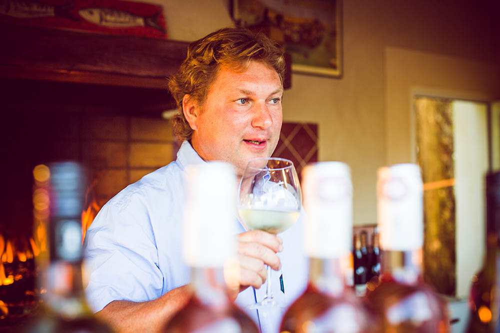 Mathieu Merlet - owner of Domaine Merlet